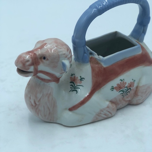Ceramic Camel Planter - Picture 2 of 7
